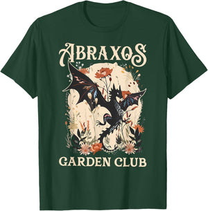Abraxos Flower Garden Club Flower Shirt, Fantasy Book Lover T-Shirt - T-Shirt | Forest
