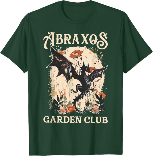 Abraxos Flower Garden Club Flower Shirt, Fantasy Book Lover T-Shirt - T-Shirt | Forest