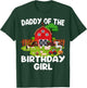 Barnyard Birthday Farm Animals Dad Birthday Girl T-Shirt - T-Shirt | Forest