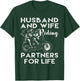 Husband and Wife-riding Partner for Life T-Shirt - T-Shirt | Forest