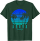 Aruba Vintage Surfer Caribbean T-Shirt - T-Shirt | Forest