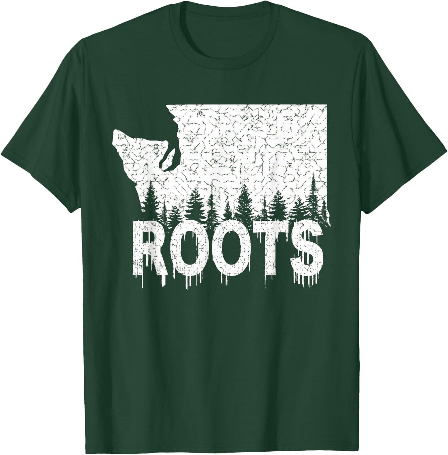Washington Roots T-Shirt - T-Shirt | Forest