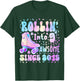 Roller Skate 9th Birthday Rolling Into 9 Since 2015 Girl Boy T-Shirt - T-Shirt | Forest