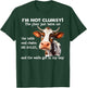 Cow I'm Not Clumsy The Floor Just Hates Me The Table T-Shirt - T-Shirt | Forest