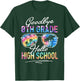 Tie dye Goodbye 8th Grade Hello High School Summer Student T-Shirt - T-Shirt | Forest