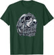 Los Angeles Chicana Design With Skulls Roses and Angel Wings T-Shirt - T-Shirt | Forest