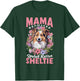 Shetland Sheepdog Dog - Mama of a Spoiled Rotten Sheltie T-Shirt - T-Shirt | Forest
