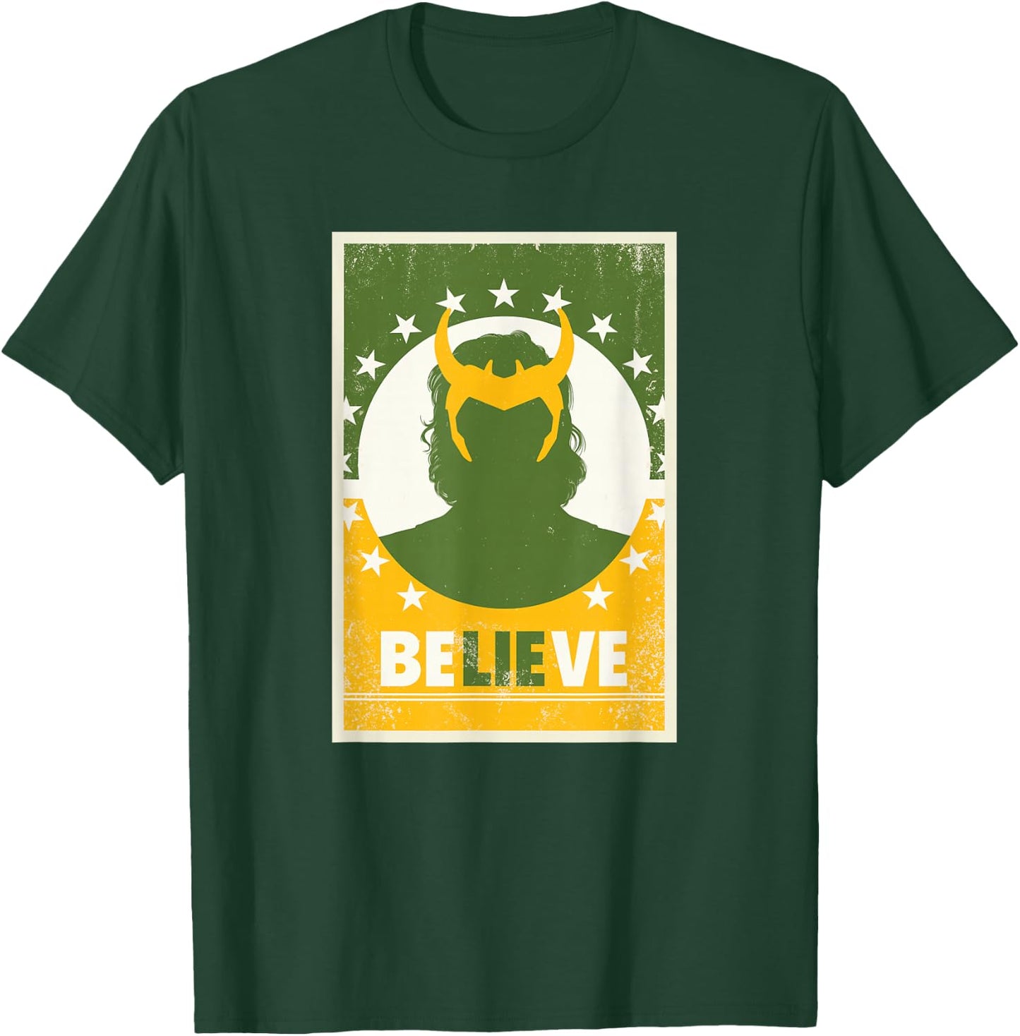 Marvel Loki Believe President Loki Poster T-Shirt - T-Shirt | Forest