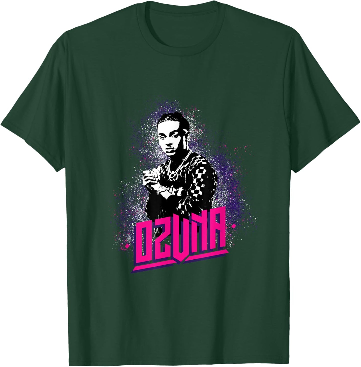 Ozuna Official Tour Photo T-Shirt - T-Shirt | Forest
