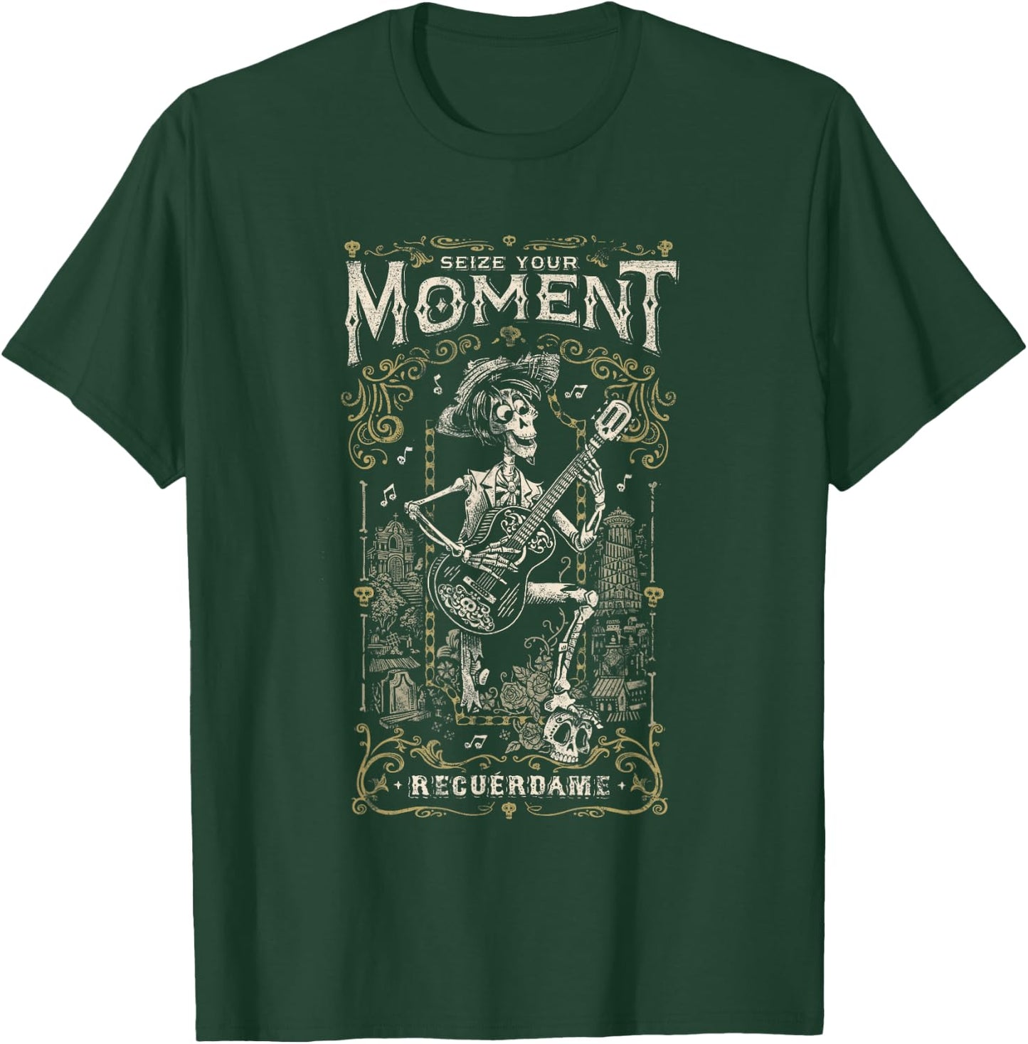 Disney and Pixar's Coco Héctor Recuérdame Seize Your Moment T-Shirt - T-Shirt | Forest