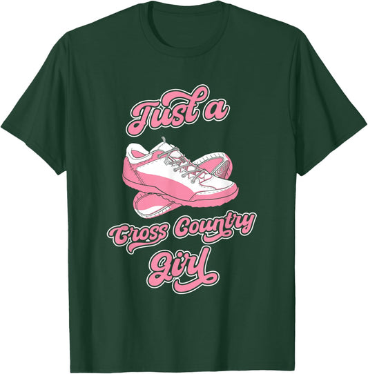 Xc Runner Runner Cross Running Marathon Cross Country Running T-Shirt - T-Shirt | Forest