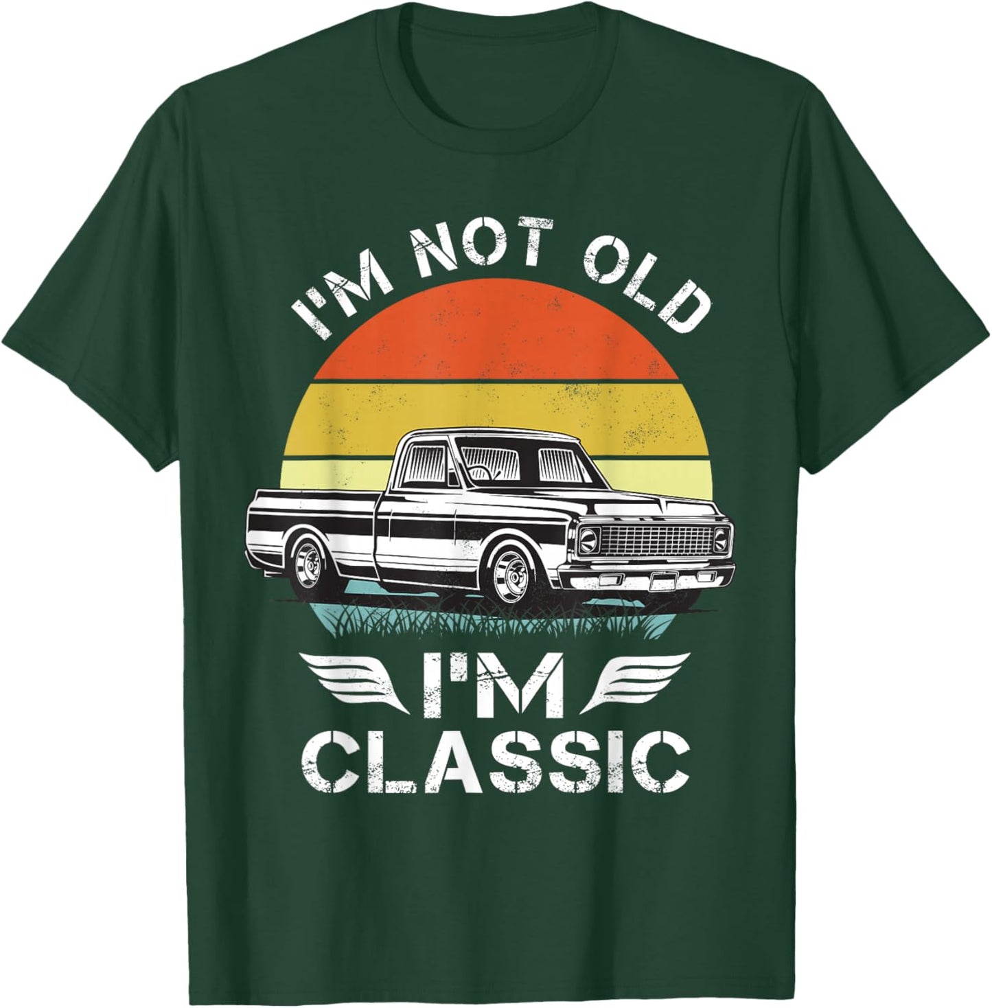 1970 Chevys C10 T-Shirt - T-Shirt | Forest