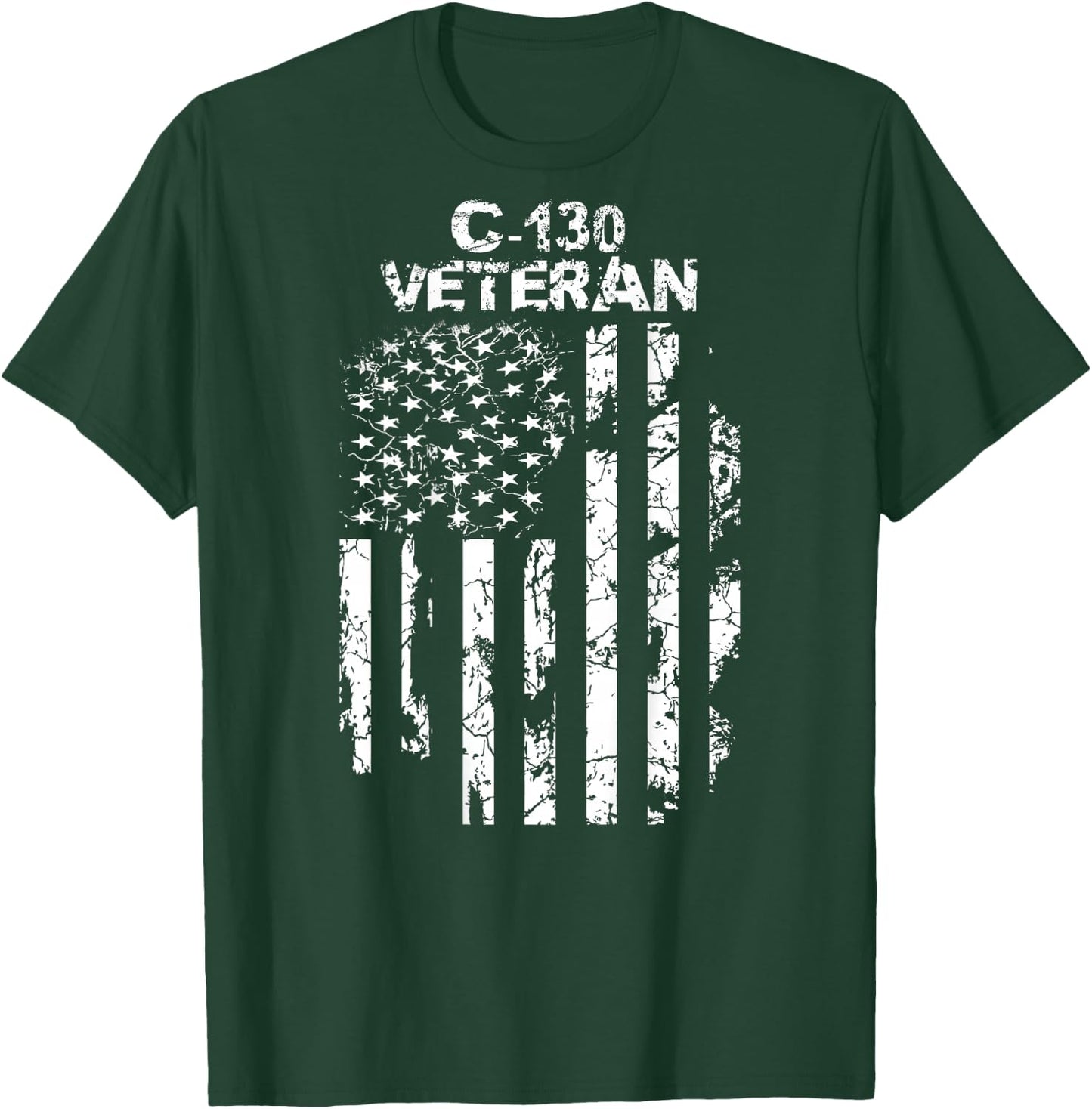 C-130 Veteran T-Shirt - T-Shirt | Forest