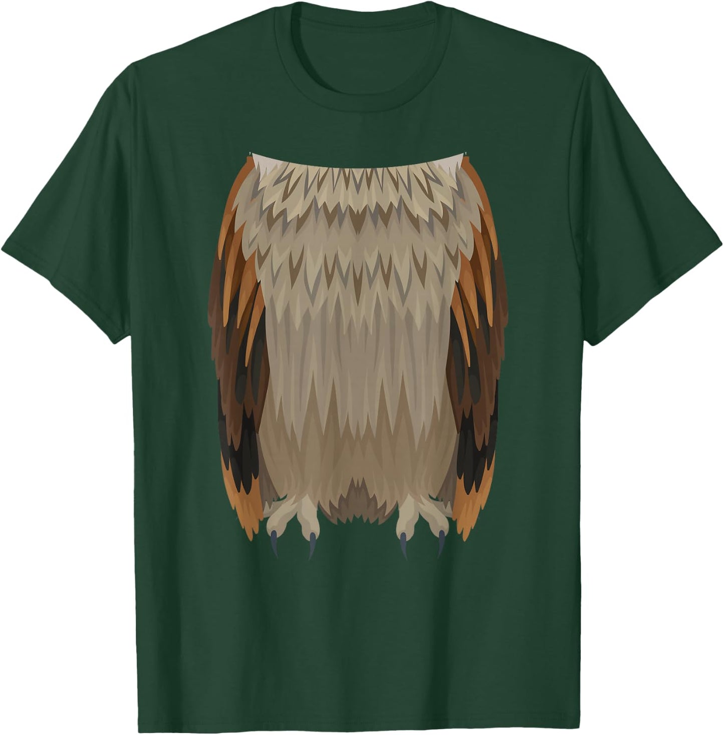 Funny Headless Owl Easy Halloween Costume T-Shirt - T-Shirt | Forest