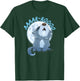 Howling Wolf Puppy Full Moon Gift Graphic T T-Shirt - T-Shirt | Forest