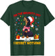 Dachshund Santa On The Naughty List Dachshund Christmas Gift T-Shirt - T-Shirt | Forest