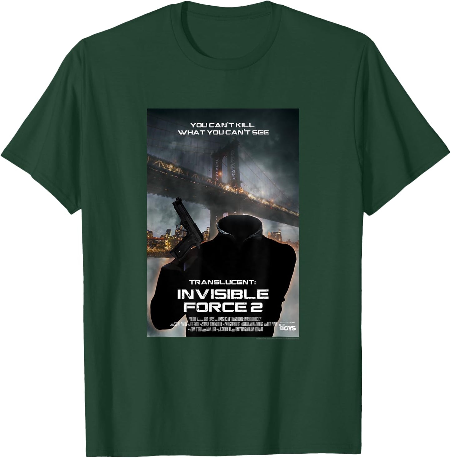 The Boys Translucent Movie Poster T-Shirt - T-Shirt | Forest