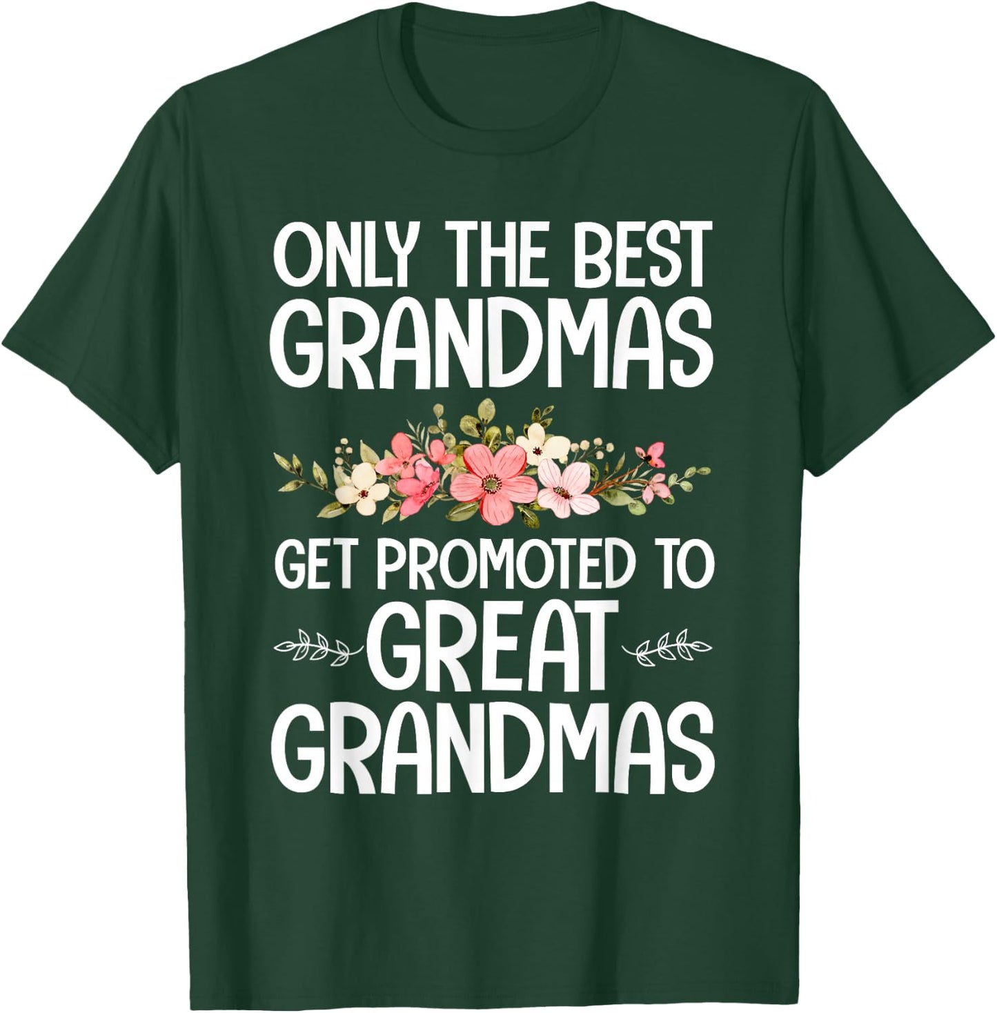 Best Great Grandma Art For Grandma Women Great Grandmother T-Shirt - T-Shirt | Forest