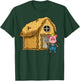 Three Pigs Lazy Halloween Costume - Straw House T-Shirt - T-Shirt | Forest