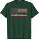 USS Tortuga LSD-46 Dock Landing Ship American Flag T-Shirt - T-Shirt | Forest