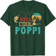 Fishing Reel Cool Poppi Father’s day gift Fisherman Poppi T-Shirt - T-Shirt | Forest