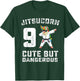 9 Year Old Jiu Jitsu Birthday Gift BJJ Dabbing Unicorn Girl T-Shirt - T-Shirt | Forest