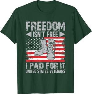 Veteran Veterans Day T-Shirt - T-Shirt | Forest