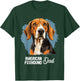 American Foxhound Dad Dog American Foxhound T-Shirt - T-Shirt | Forest