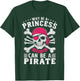 Funny Pirate Costume Princess Girls Kids Pirate T-Shirt - T-Shirt | Forest