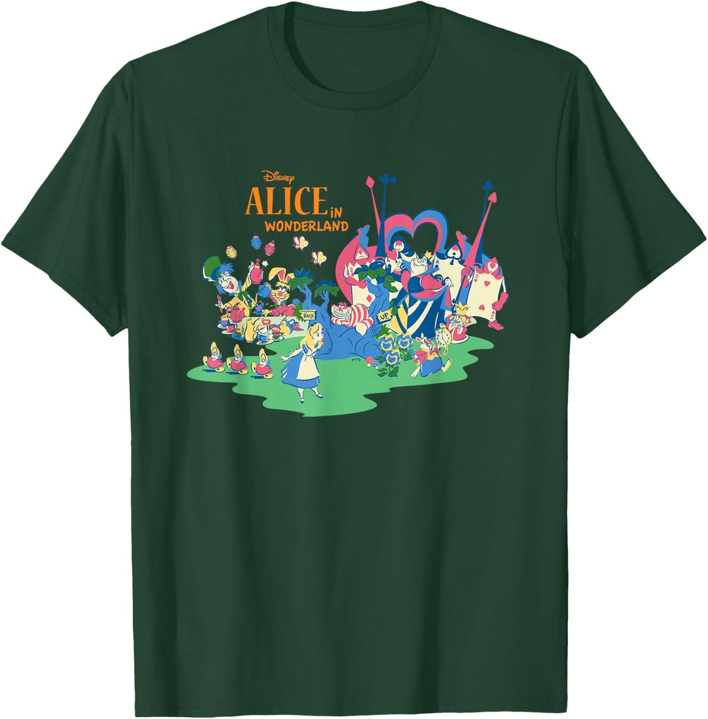 Disney Alice in Wonderland Characters T-Shirt - T-Shirt | Forest