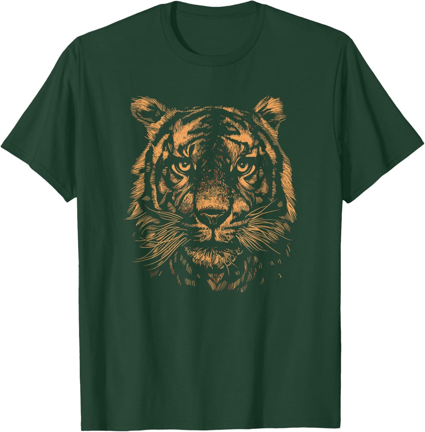 Art Bengal Tiger Design Women Kids T-Shirt - T-Shirt | Forest