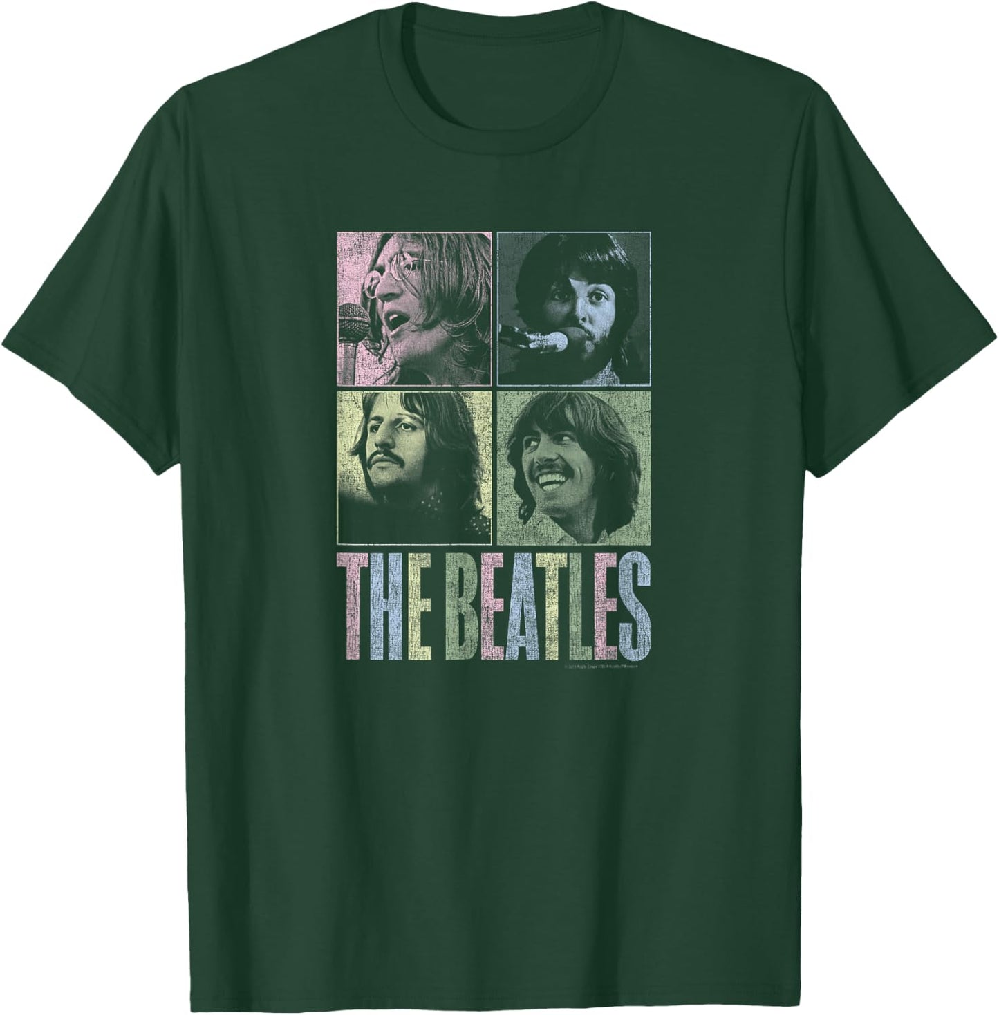 The Beatles - let it be squares T-Shirt - T-Shirt | Forest