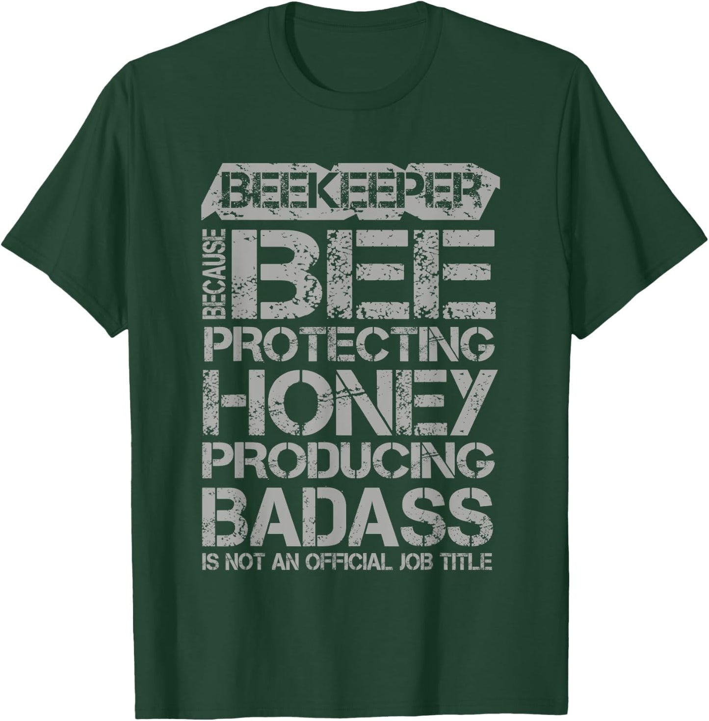 Beekeeper - Funny Beekeeping Beehive Honeybee T-Shirt - T-Shirt | Forest