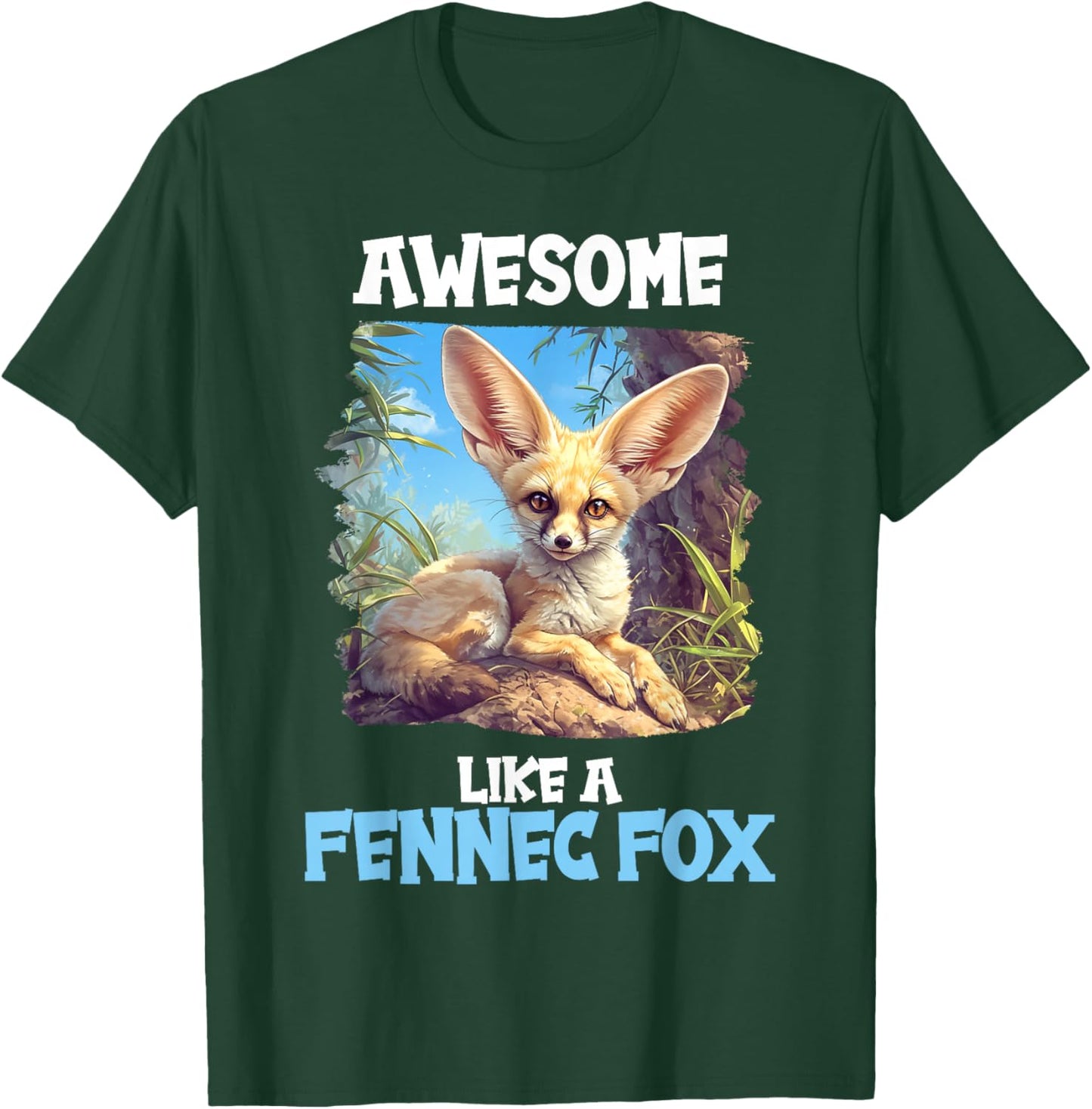Fennec Foxes Fennec Fox T-Shirt - T-Shirt | Forest