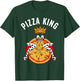 Cute Pizza Design Boys Italian Dish Pizza Lovers T-Shirt - T-Shirt | Forest
