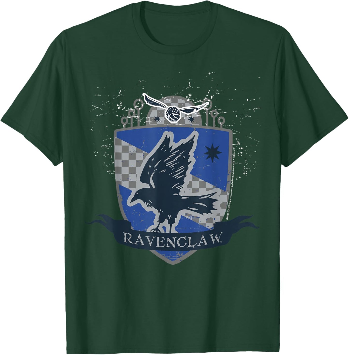Harry Potter Ravenclaw Quidditch Shield T-Shirt - T-Shirt | Forest