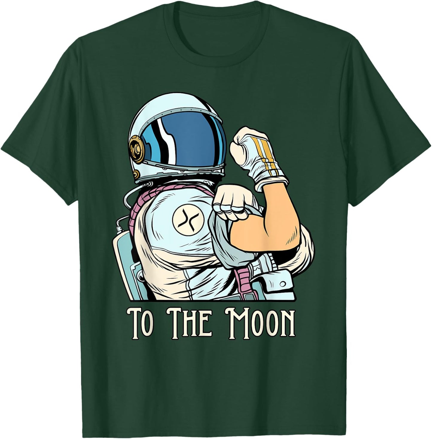 Crypto Currency Talk Link Fun Ripple XRP We Can Do It Merch T-Shirt - T-Shirt | Forest