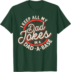 Programmer Dad Nerdy Father Database Geeky Dad Jokes T-Shirt - T-Shirt | Forest