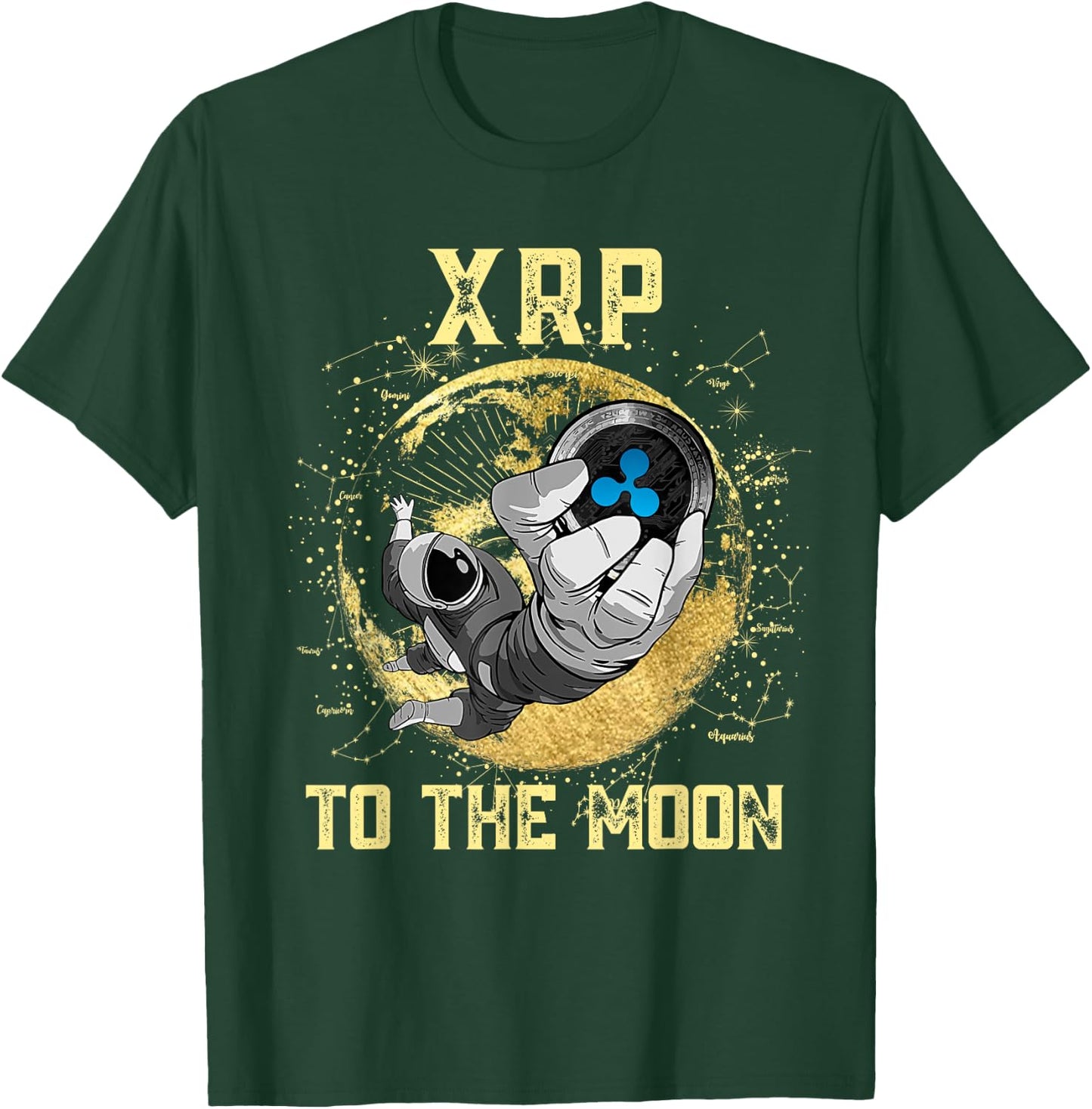 Ripple XRP Hodl shirt, cryptocurrency XRP to the Moon T-Shirt - T-Shirt | Forest