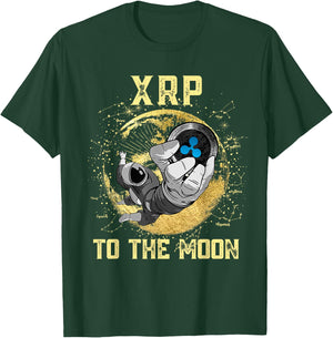 Ripple XRP Hodl shirt, cryptocurrency XRP to the Moon T-Shirt - T-Shirt | Forest