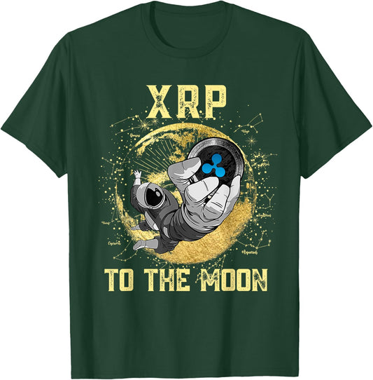 Ripple XRP Hodl shirt, cryptocurrency XRP to the Moon T-Shirt - T-Shirt | Forest