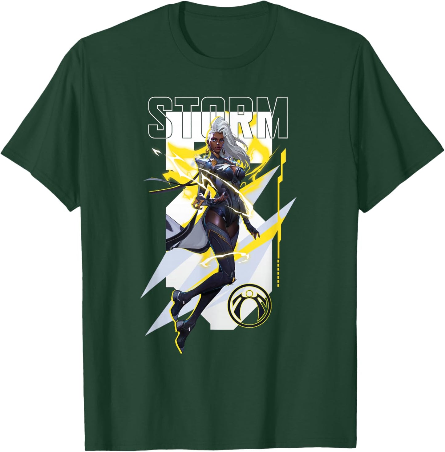 Marvel Rivals Gamerverse Super Hero PVP X-Men Storm T-Shirt - T-Shirt | Forest