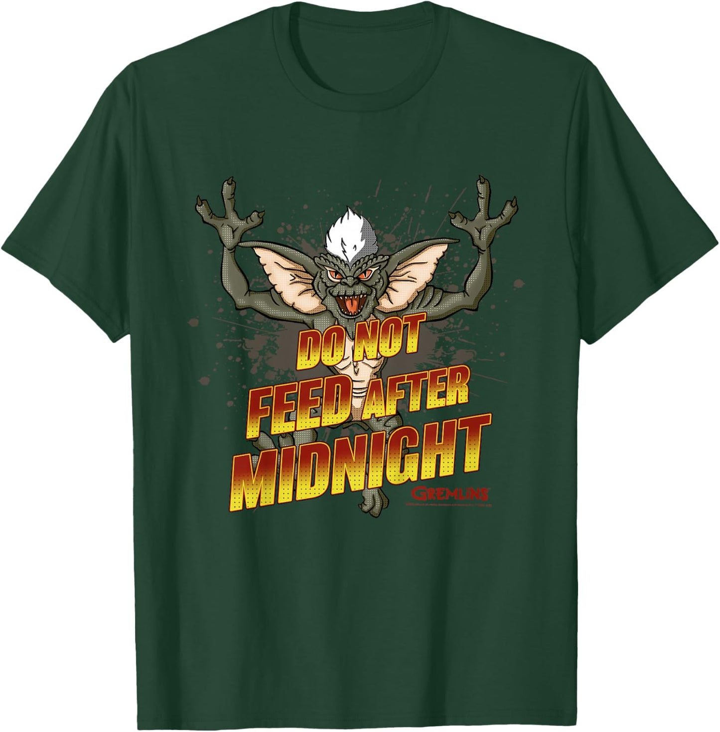 Kids Gremlins Stripe Do Not Feed After Midnight T-Shirt - T-Shirt | Forest