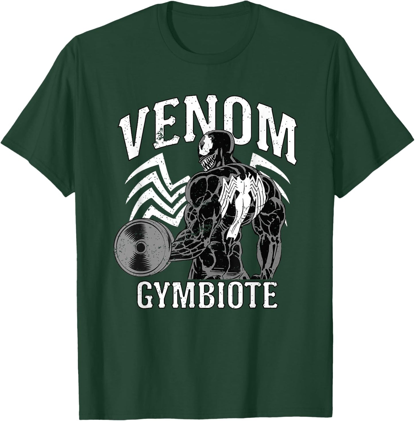 Marvel Venom Gymbiote Workout Small T-Shirt - T-Shirt | Forest