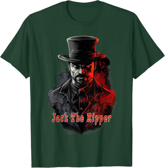 Jack the Ripper Red Graphic T-Shirt - T-Shirt | Forest