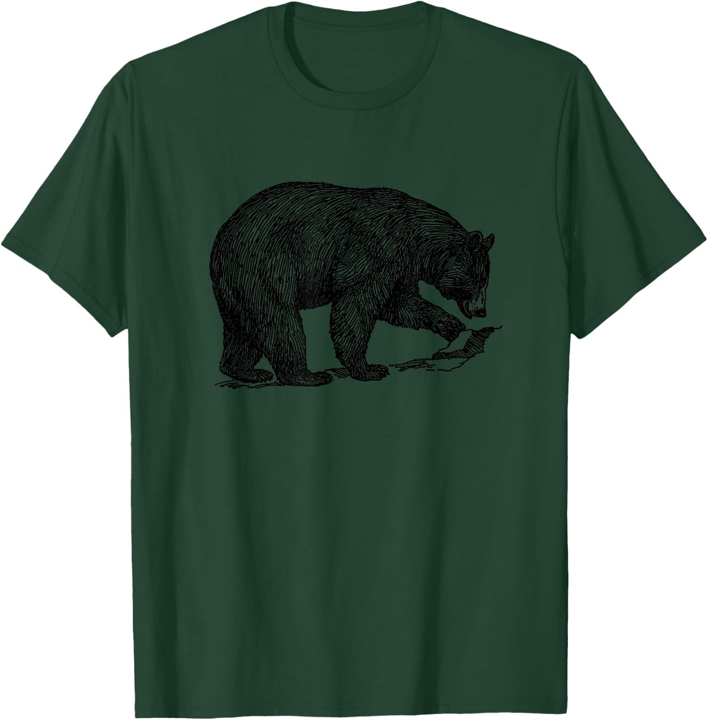 Black Bear T-Shirt - T-Shirt | Forest