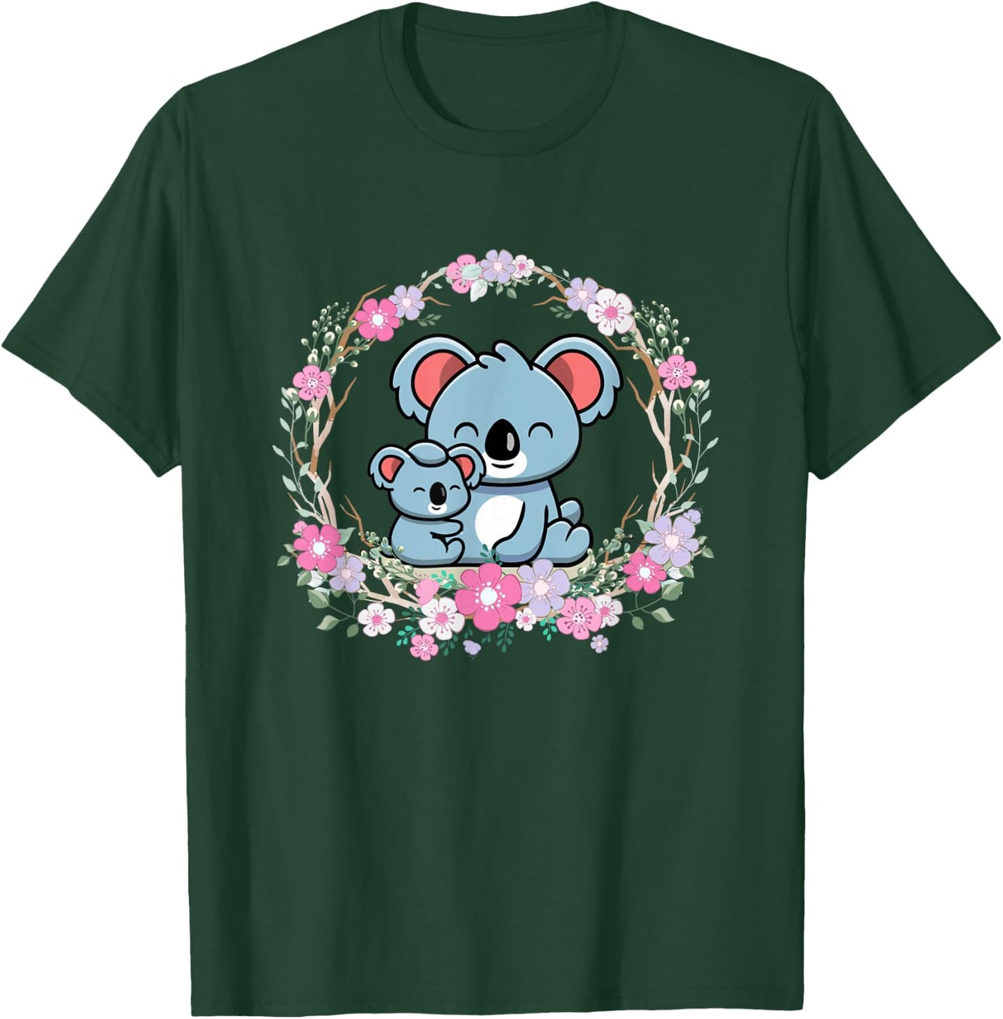 Mother's Day koala Mom and Baby Koala T-Shirt - T-Shirt | Forest