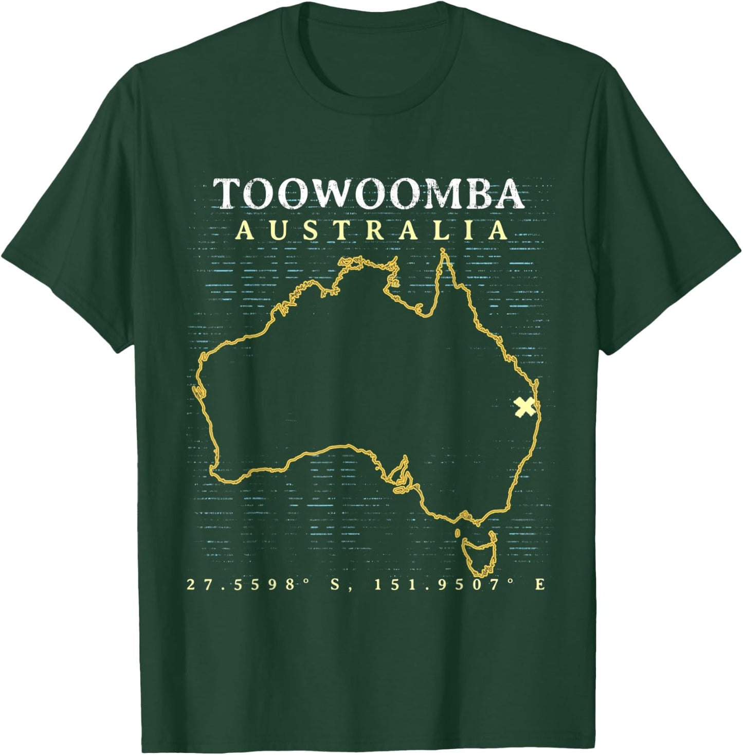 Australia Toowoomba T-Shirt - T-Shirt | Forest