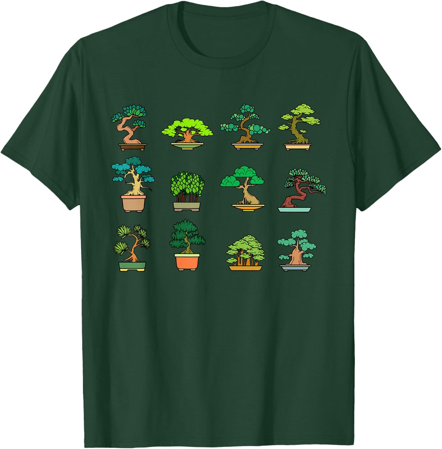 Funny Bonsai Tree Whisperer Japanese Gardening Zen Gifts T-Shirt - T-Shirt | Forest