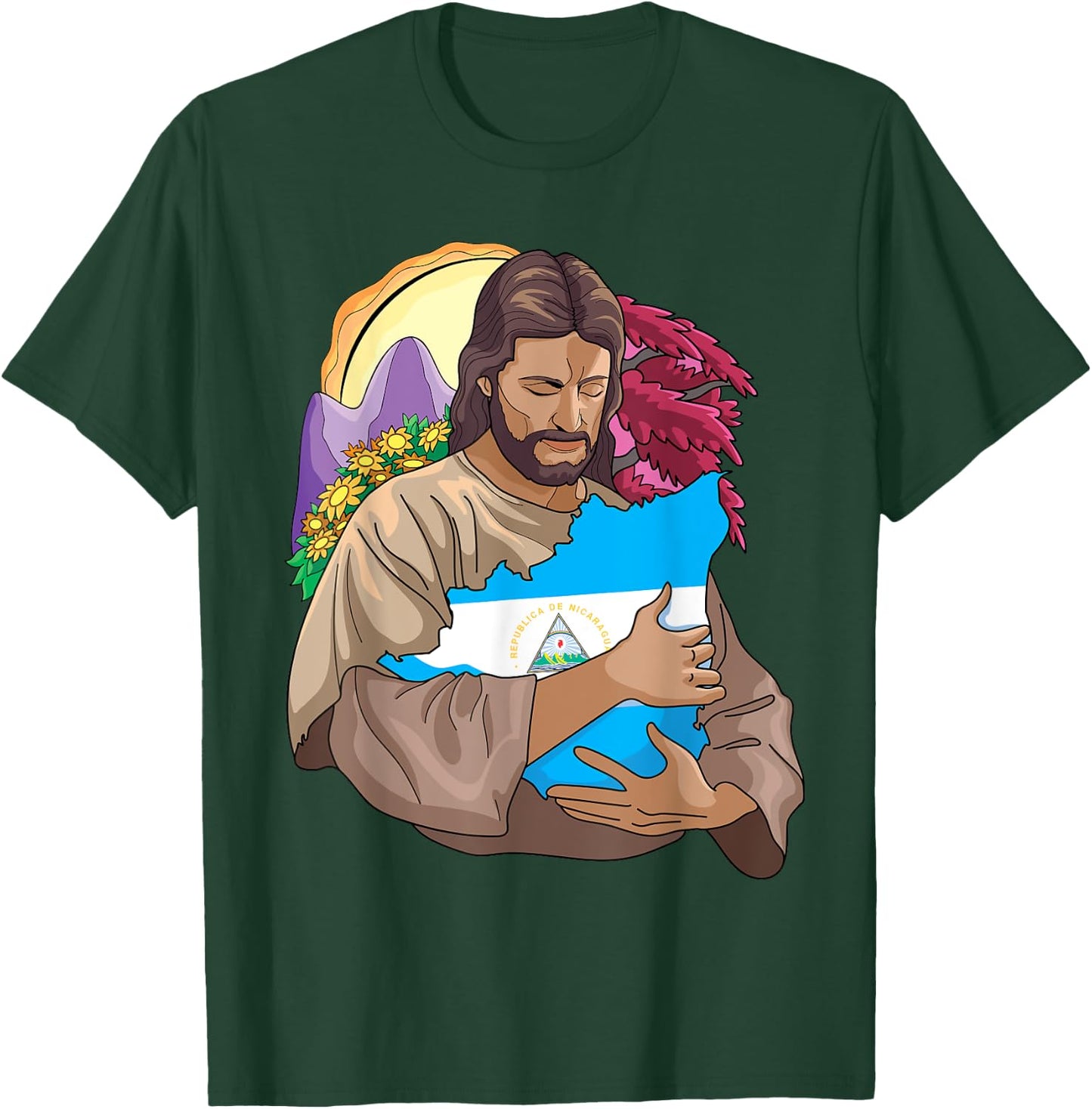 Cami_seta Cristiana Catolica De Nicaragua T-Shirt - T-Shirt | Forest